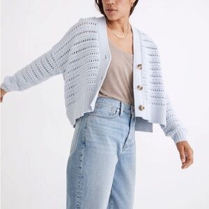 Free People Open stitch cardigan